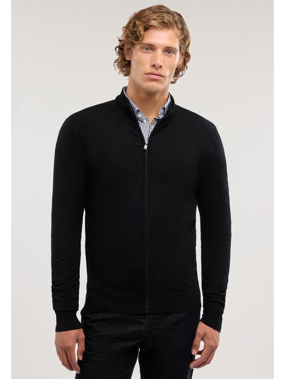 Trussardi Trussardi Cardigan M0188000085N033 Nero Regular Fit