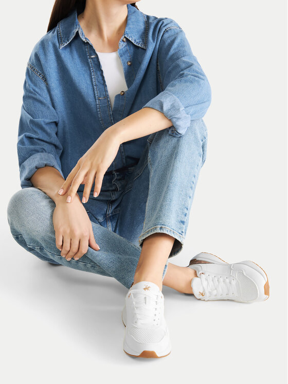 Beverly Hills Polo Club Beverly Hills Polo Club Sneakersy WP-24449Z-B Bílá