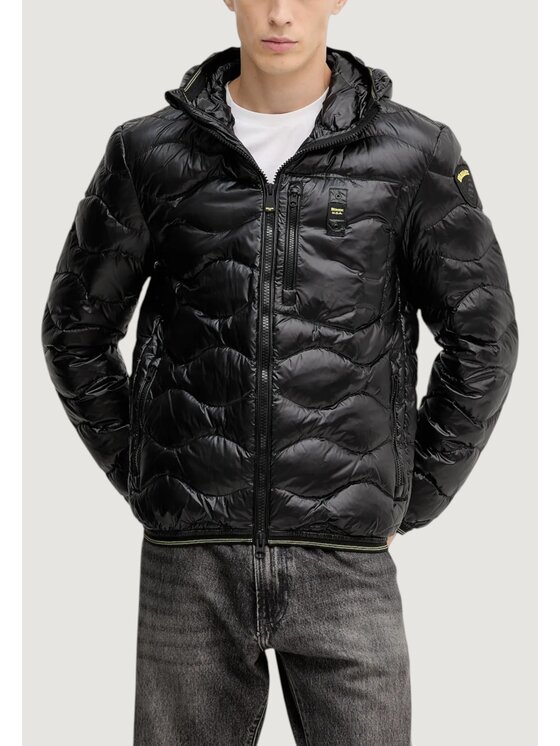 Blauer Blauer Giubbotto piumino WAVE Nero Egg Fit