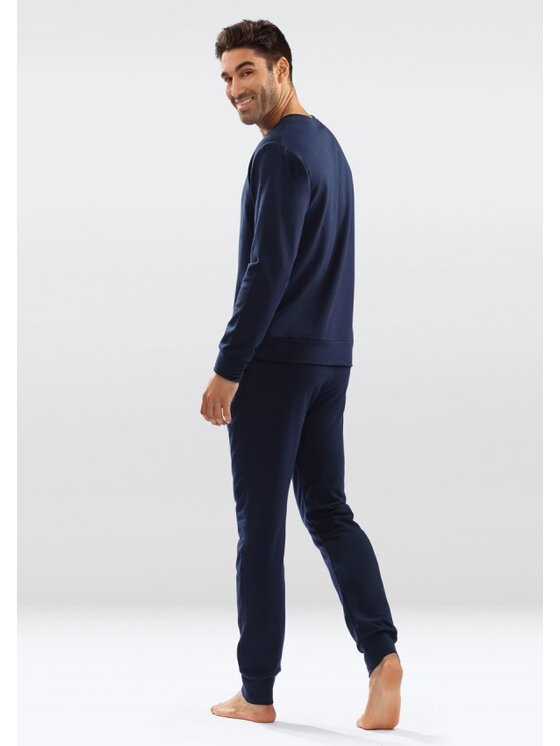 DKaren Sport DKaren Sport Dres Justin Granatowy Classic Fit