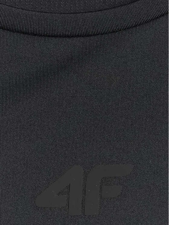 4F 4F Top MULTI ACTIVE Czarny Loose Fit