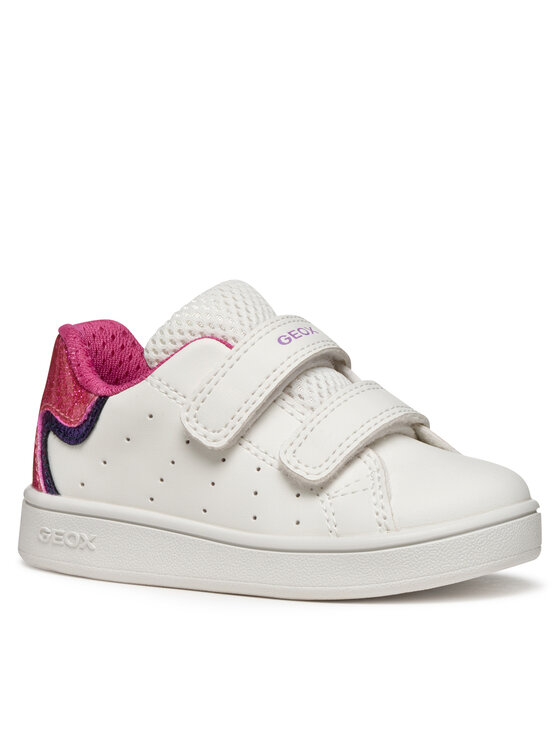 Geox Geox Sneakersy B Eclyper B365MA 0BCKC C0563 Biela