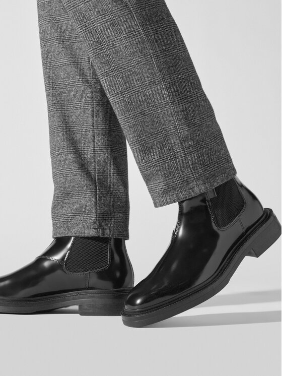 Gant Gant Kotníková obuv s elastickým prvkem Fairwyn Chelsea Boot 27651406 Černá