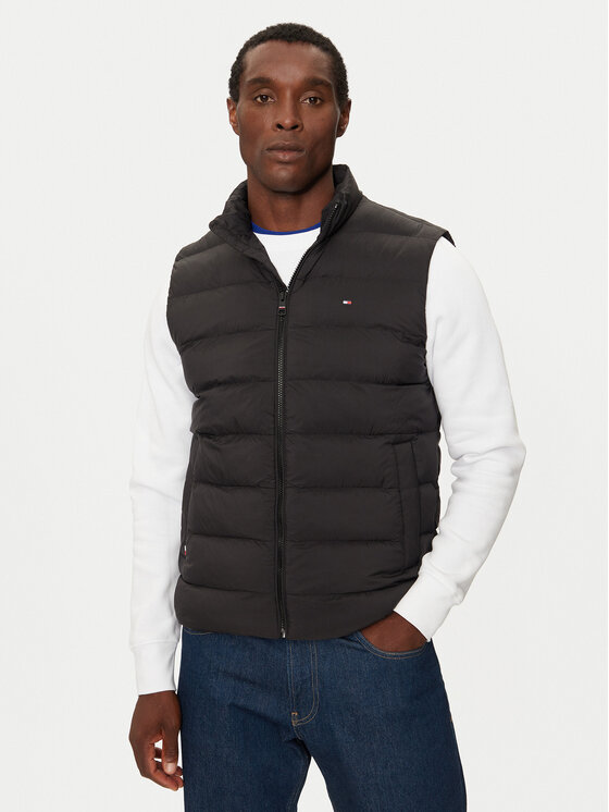 Tommy Hilfiger Tommy Hilfiger Gilet MW0MW37255 Nero Regular Fit