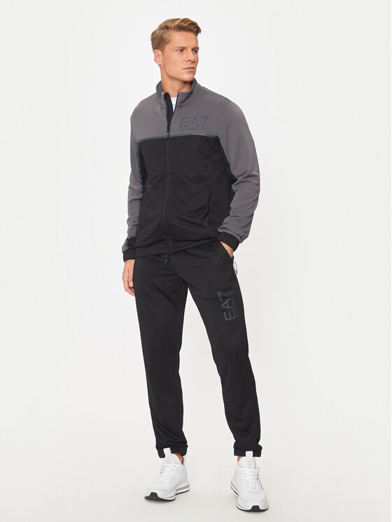 EA7 Emporio Armani EA7 Emporio Armani Tepláková súprava 6DPV61 PJ16Z 1200 Čierna Regular Fit
