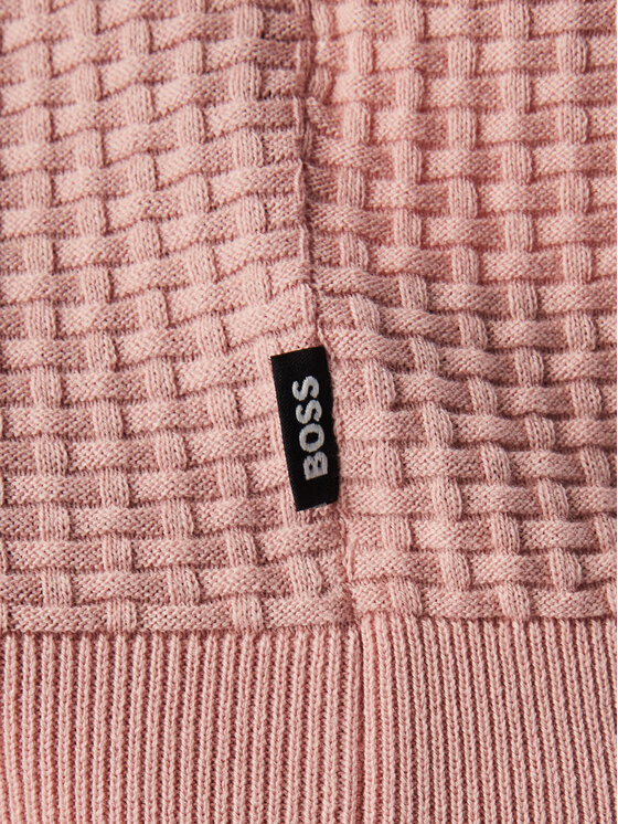 BOSS BOSS Megztinis H-Nilton 50560468 Rožinė Regular Fit