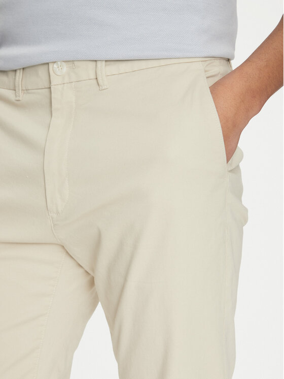 Calvin Klein Calvin Klein Chinos kelnes Modern Twill K10K113696 Smėlio Slim Fit
