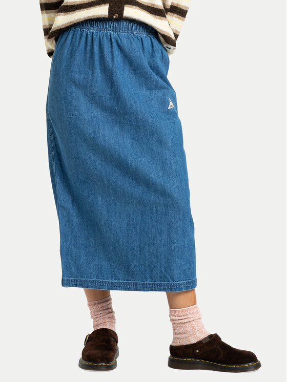 Quiksilver Quiksilver Jeansrock Yukon EQWWK03028 Dunkelblau Regular Fit