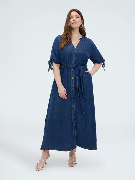Fiorella Rubino Fiorella Rubino Abito da sera 7057T001733N034 Blu Regular Fit
