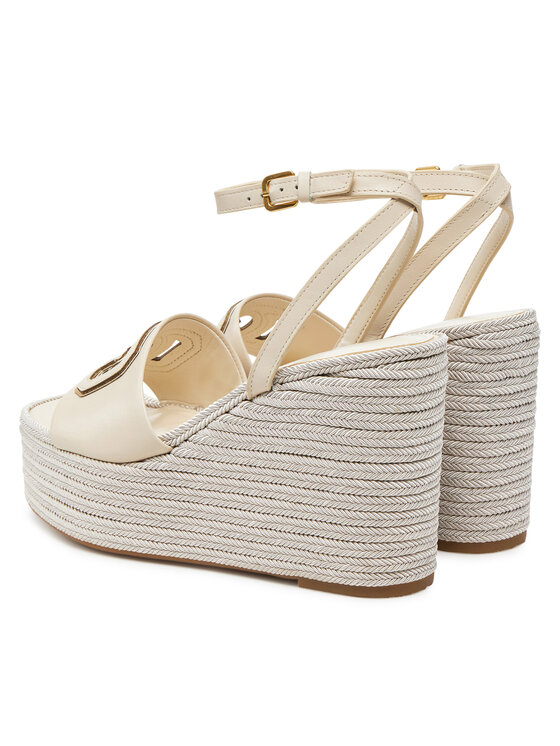 Guess Guess Espadryle FLJTAN LEA04 Écru