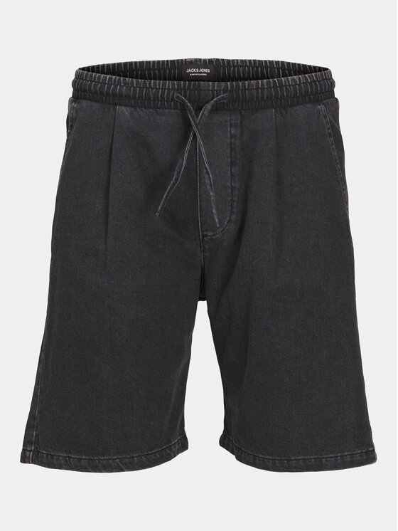 Jack&Jones Jack&Jones Kratke hlače iz tkanine Tony 12250090 Črna Loose Fit
