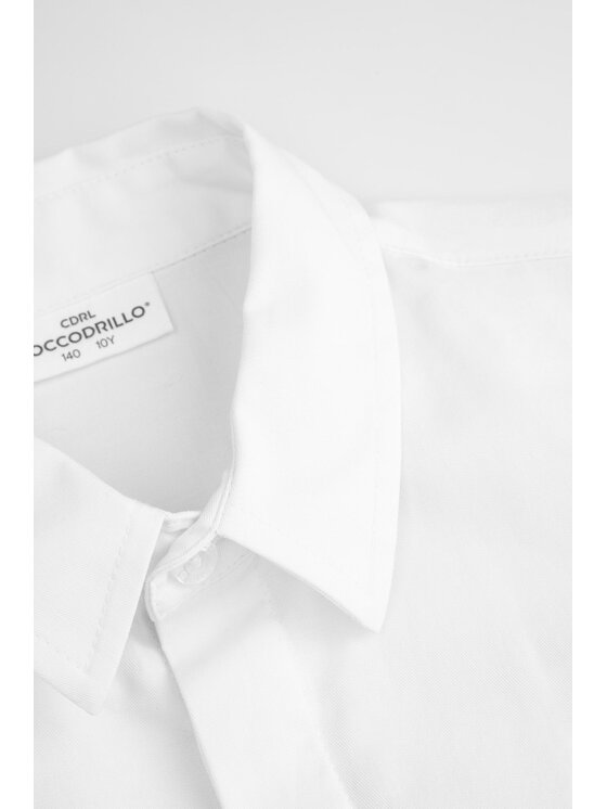 Coccodrillo Coccodrillo Košile WC6136101EJB-001 Bílá Regular Fit