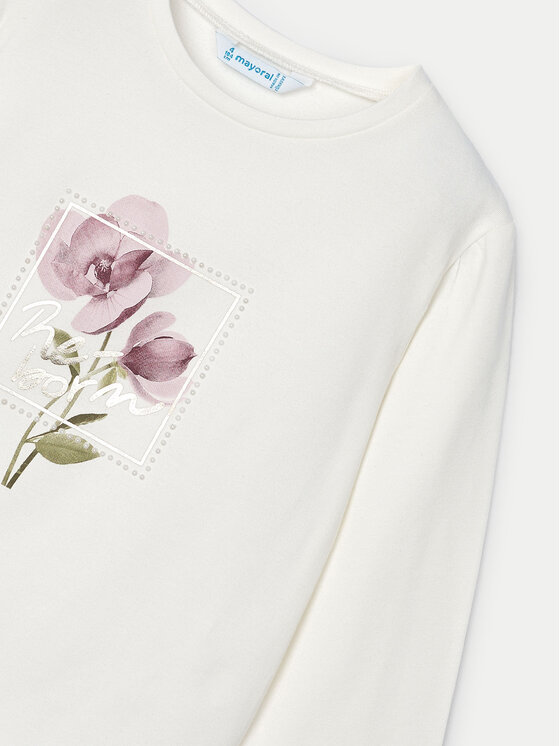 Mayoral Mayoral Bluse 4066 Écru Regular Fit