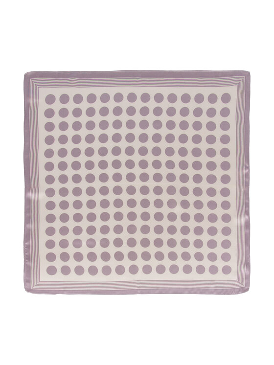 ALLORA BE UNIQUE ALLORA BE UNIQUE Foulard jedwabna w grochy Viola