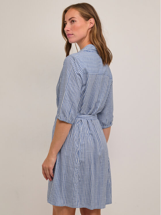 Cream Cream Рокля тип риза Tiah 10611338 Син Regular Fit