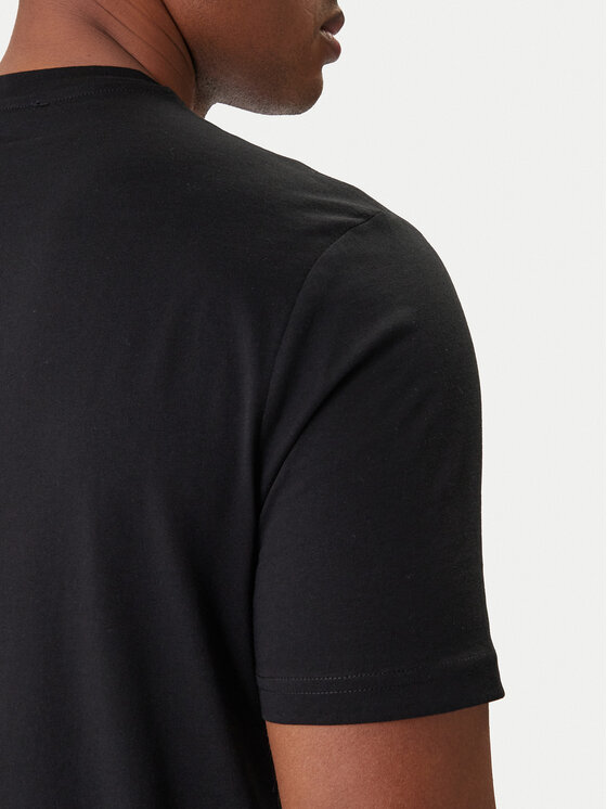 KARL LAGERFELD KARL LAGERFELD Tričko 755072 561252 Čierna Regular Fit