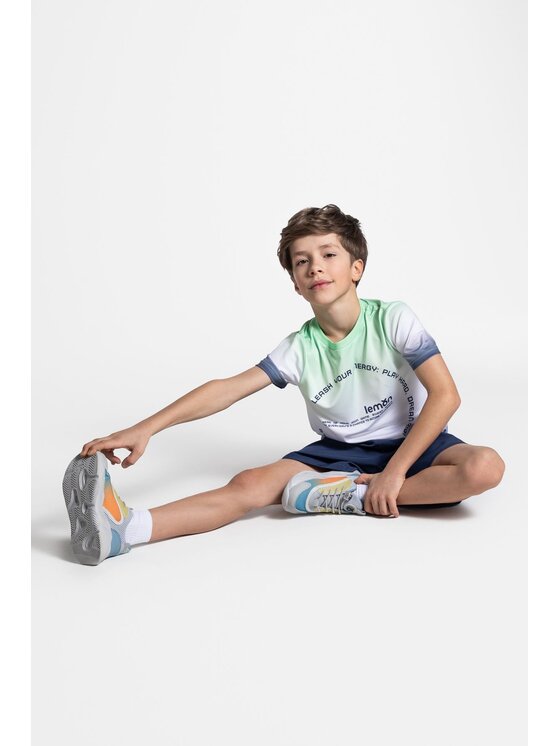 Lemon Explore Lemon Explore T-Shirt WL5143203ACB-022 Kolorowy Regular Fit