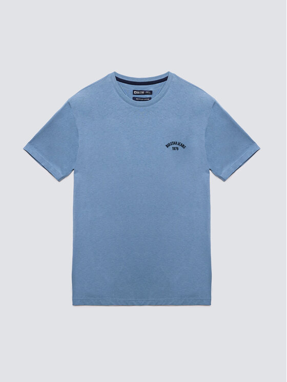 BIG STAR BIG STAR T-Shirt VINCER Niebieski Basic Fit