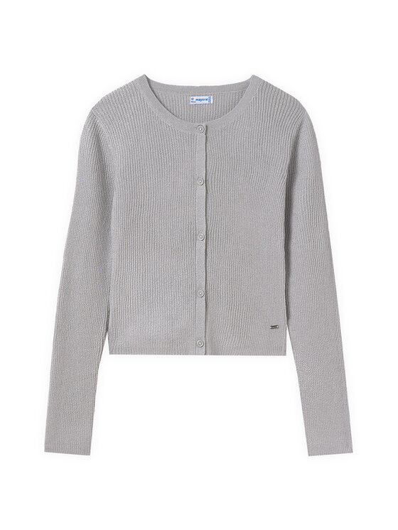 Mayoral Mayoral Кардиган 6350 Сірий Slim Fit
