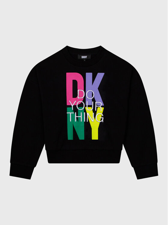 DKNY Суитшърт D35S66 M Черен Regular Fit Modivo.bg