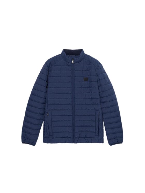 Trussardi Trussardi Giubbotto piumino F005M000010N034 Celeste Regular Fit