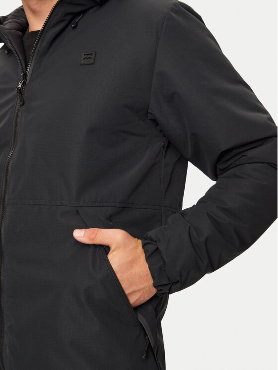 Billabong Billabong Μπουφάν μεταβατικό Transport Revo F1JK37BIF2 Μαύρο Regular Fit