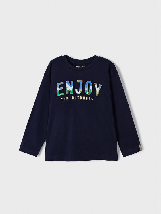Mayoral Mayoral Bluse 4.020 Dunkelblau Regular Fit