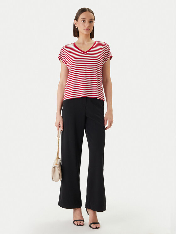 Morgan Morgan T-Shirt 261-DIVA Czerwony Regular Fit