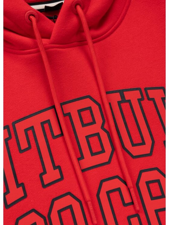 PITBULL PITBULL Bluza SO CAL Czerwony Regular Fit