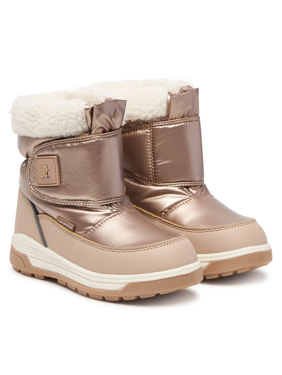 Tommy Hilfiger Tommy Hilfiger Śniegowce Mayla T1AD-35203-1474 M Beżowy