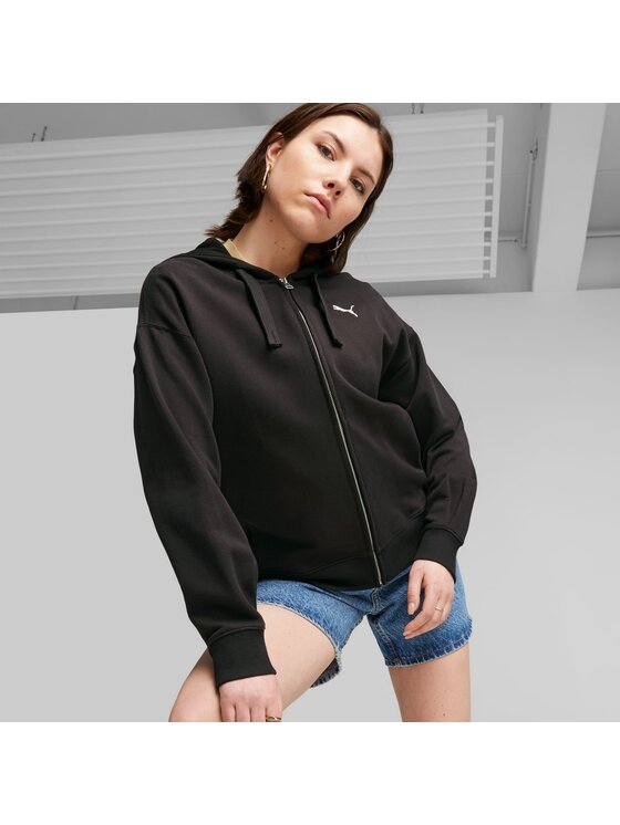 Puma Puma Bluza 676003 Czarny Regular Fit