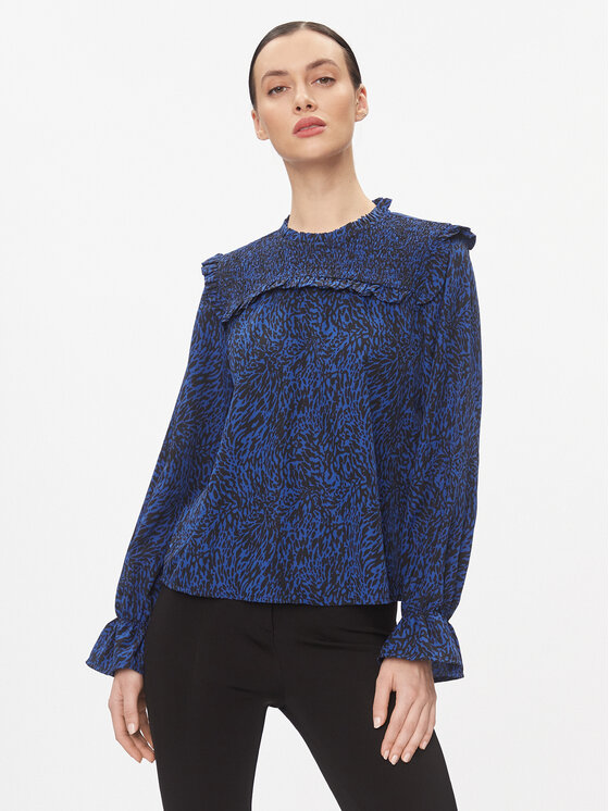 JDY JDY Bluse 15308129 Dunkelblau Regular Fit