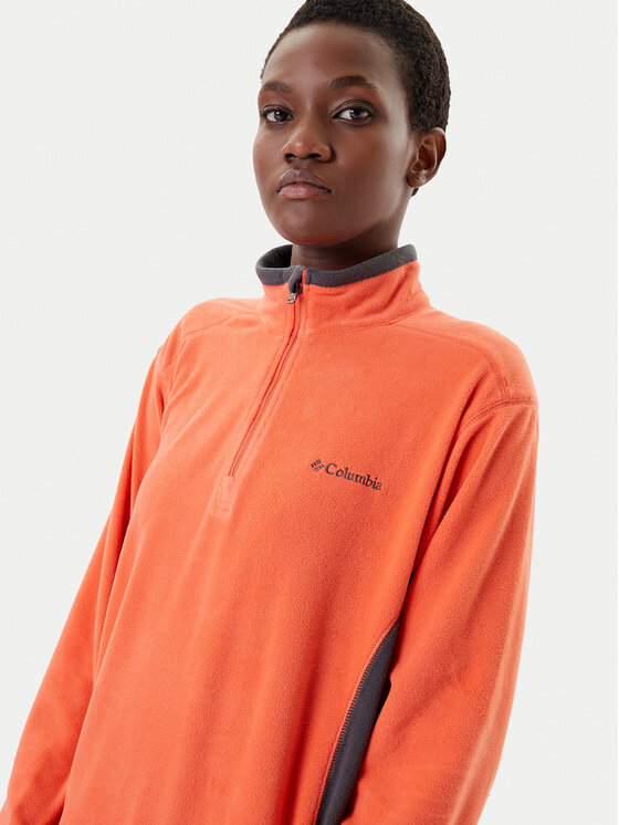 Columbia Columbia Felpa di pile Klamath Range™ II Half Zip 1352472 Arancione Regular Fit