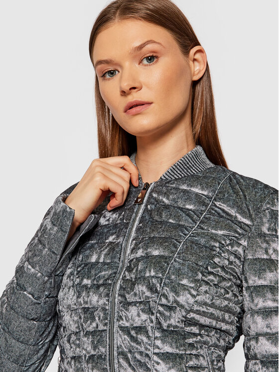 Giubbotto piumino Vera W1BL22 KATS0 Grigio Slim