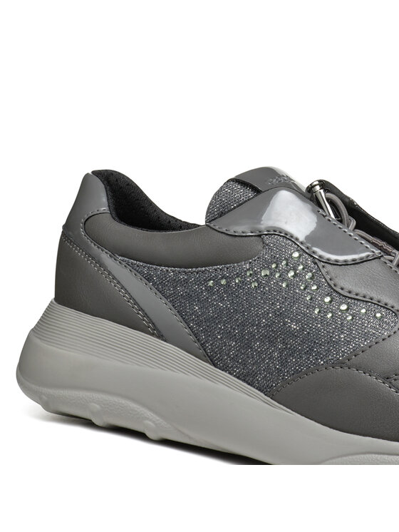 Geox Geox Tenisice D Alleniee D46LPB 0M2BC C9002 Siva