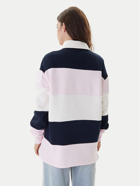 Tommy Jeans Tommy Jeans Bluza Badge DW0DW21927 Kolorowy Relaxed Fit
