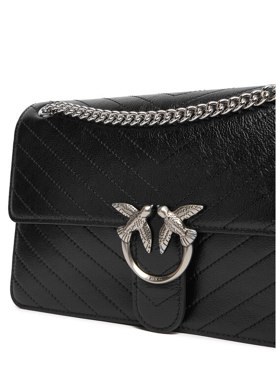 PINKO PINKO Kabelka Love One Light Classic AI 25-26 PLTT 106174 A2JC Černá