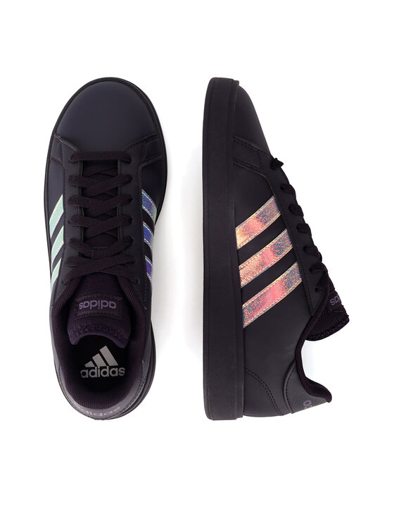 Adidas grand court rose gold best sale