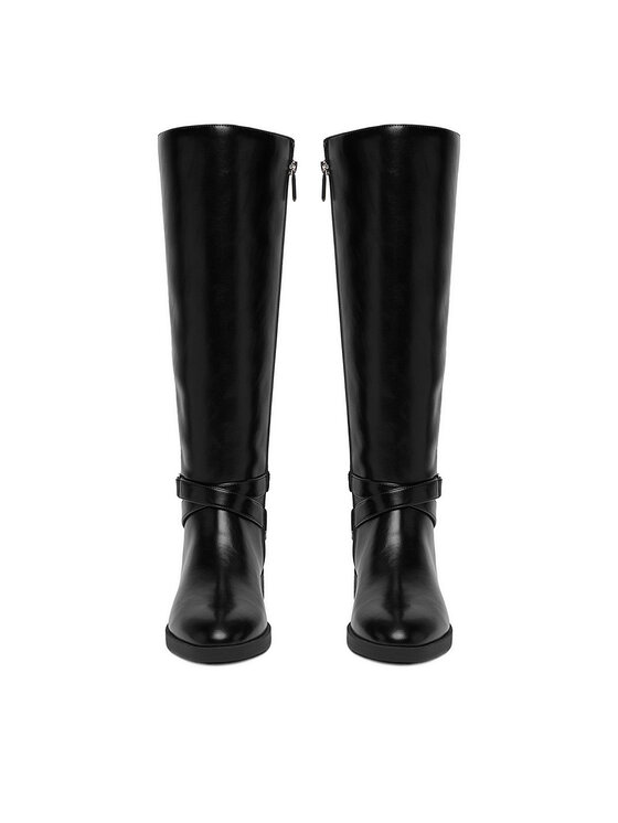 Nine West Nine West Kozaki CEO-NAJAT-01 Czarny