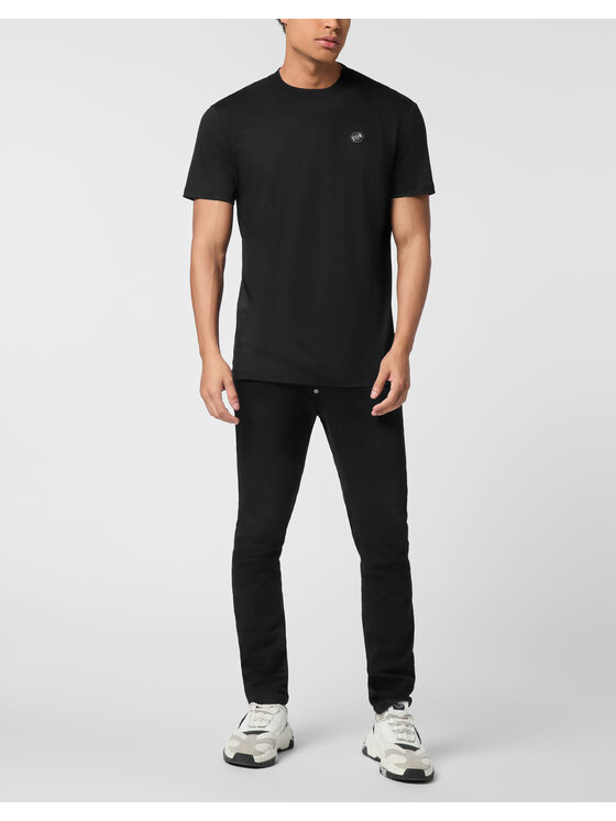 PHILIPP PLEIN PHILIPP PLEIN Tričko 26249 Čierna Regular Fit