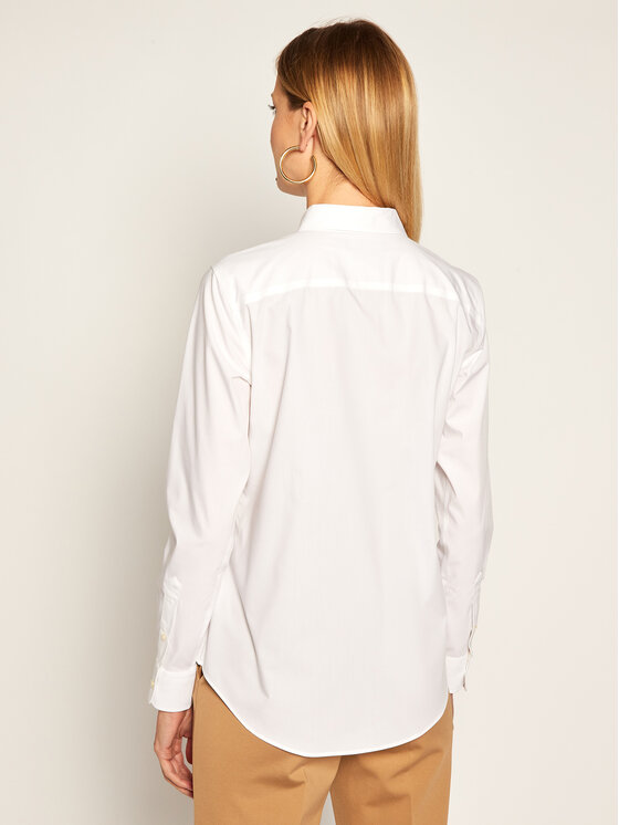 LAUREN RALPH LAUREN Lauren Ralph Lauren Hemd Chst Emb 200684553001 Weiß Regular Fit