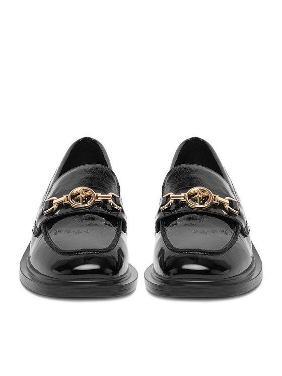 Eva Minge Eva Minge Loafersy EO-NOOR-330-25A-N337 Černá