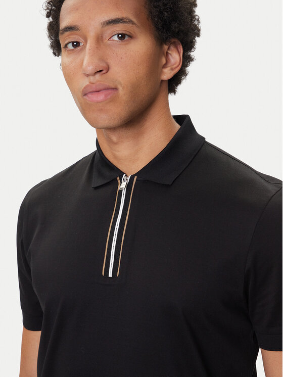 BOSS BOSS Polo H-Paras 65 50543880 Crna Regular Fit