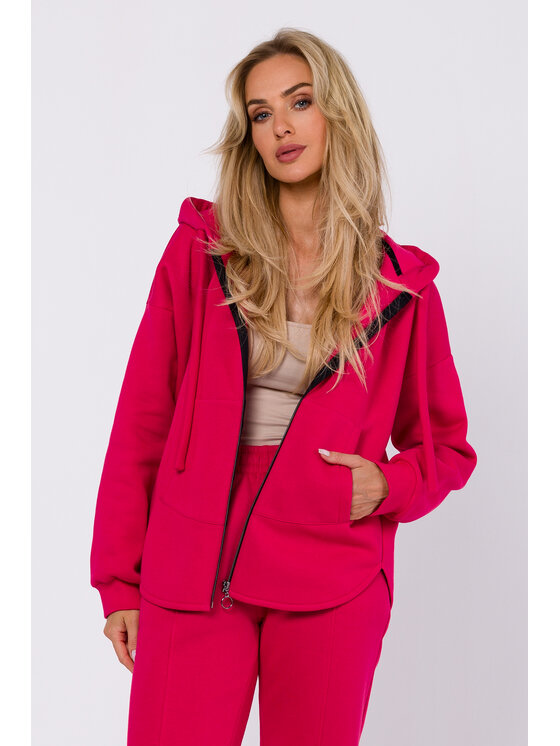 Made of Emotion Made of Emotion Felpa M761 Rosso Modern Fit