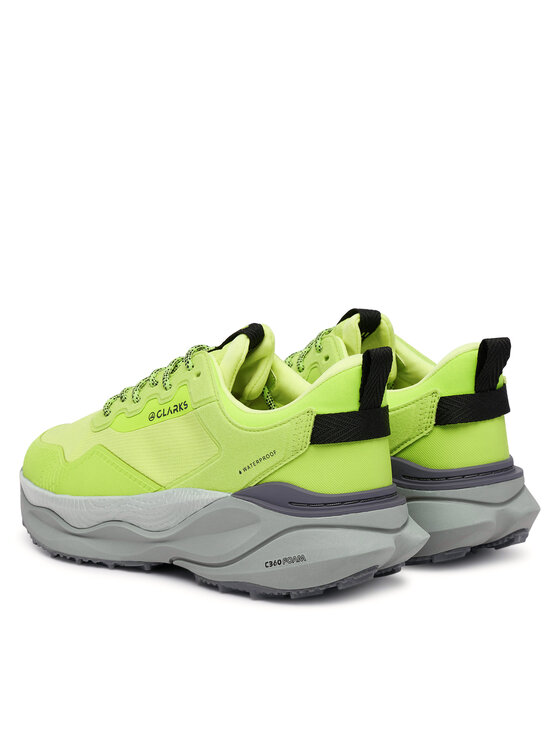 Clarks Clarks Trekingová obuv Pace TrailGoWP 26327237 Svetlo zelená