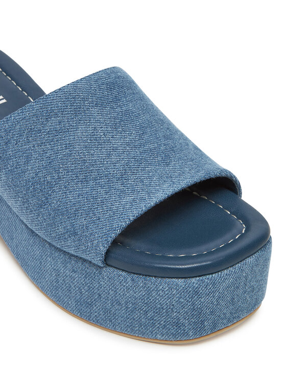 Pollini Pollini Klapki SA28248I0MTQ0707 Niebieski