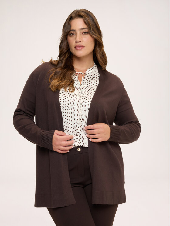 Fiorella Rubino Fiorella Rubino Maglione M276L008558N032 Marrone Regular Fit