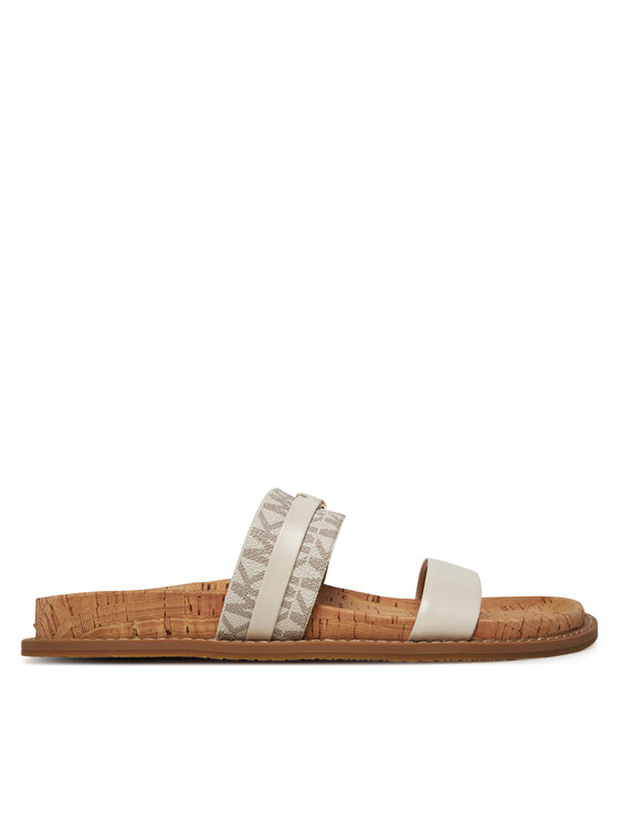 Şlapi MICHAEL Michael Kors Mandy 40S5MAFS3L Écru