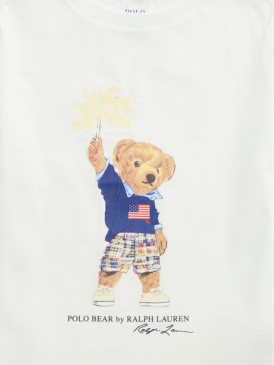 Polo Ralph Lauren Polo Ralph Lauren Tricou 322979103002 Alb Regular Fit