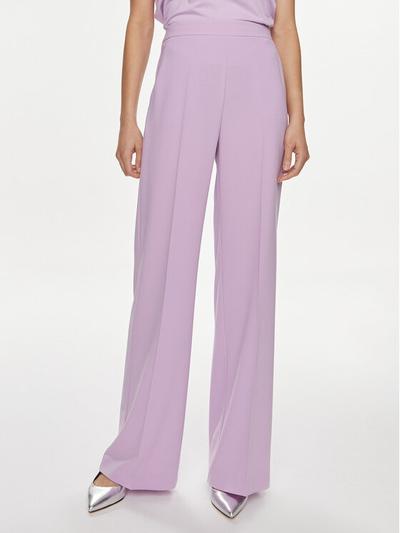 Patrizia Pepe Patrizia Pepe Pantaloni di tessuto 2P1603/A049-M495 Viola Regular Fit